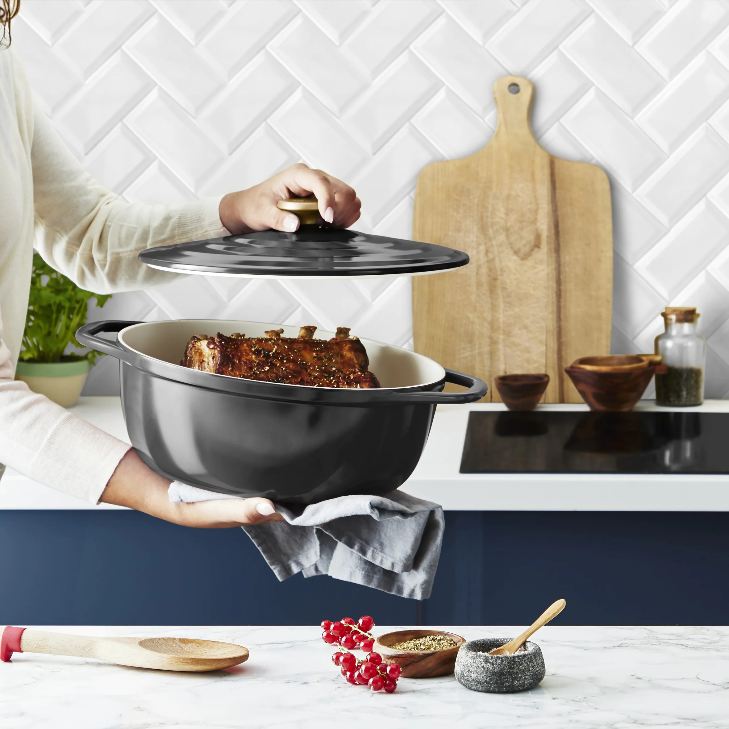 Каструля Tefal Air 30х23 см (5,7 л) E2558904