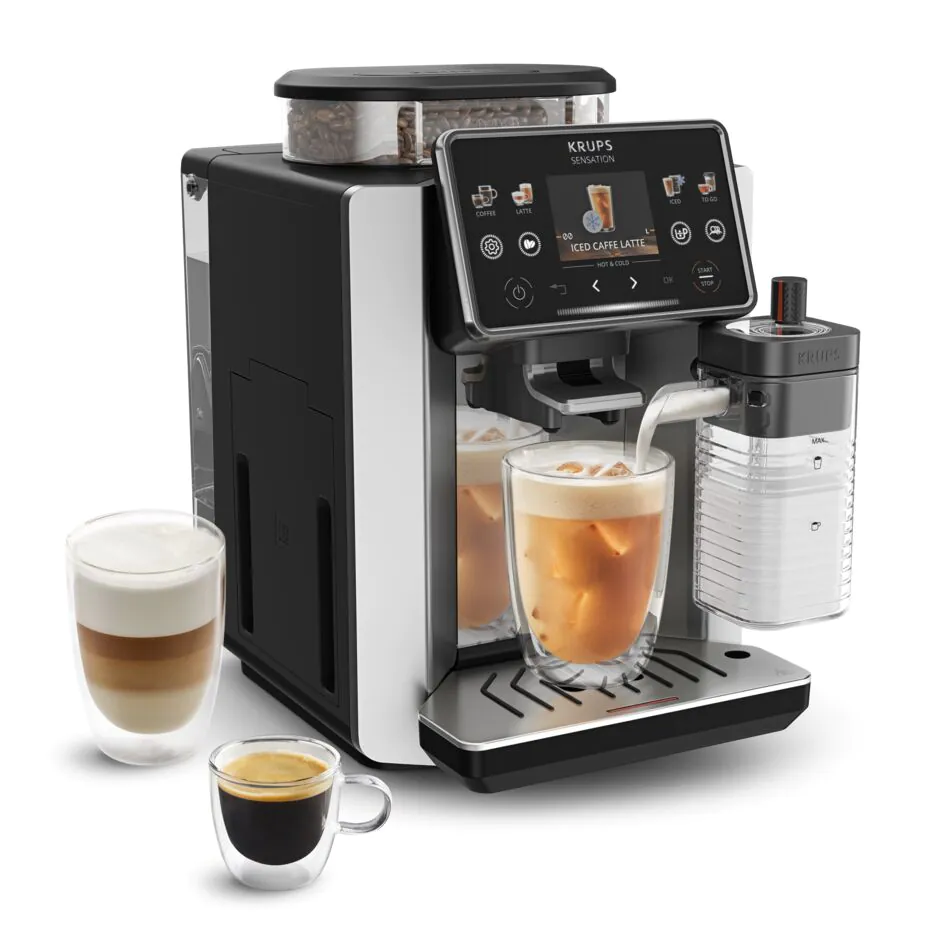 Кавомашина Krups Sensation Elite Hot & Cold EA918GE0