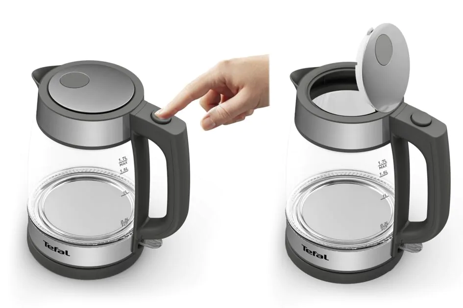 Електрочайник Tefal GLASS KETTLE KI740B30