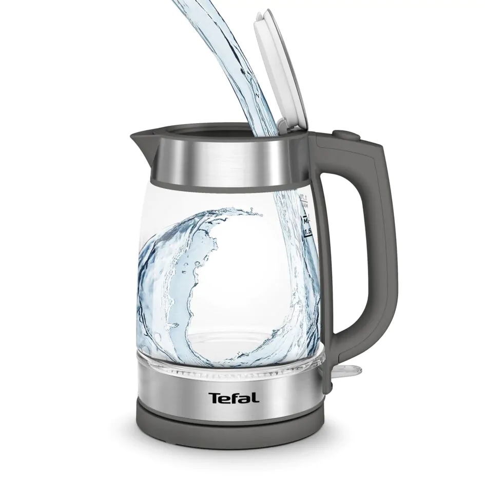 Електрочайник Tefal GLASS KETTLE KI740B30