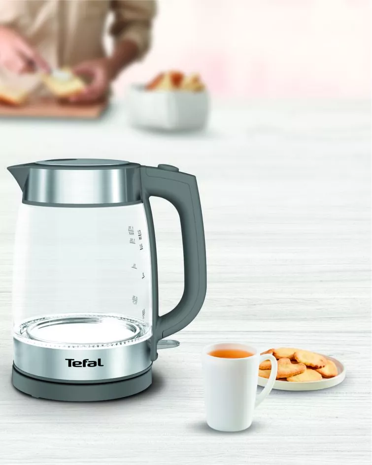 Електрочайник Tefal GLASS KETTLE KI740B30