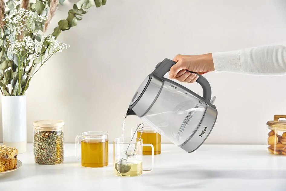 Електрочайник Tefal GLASS KETTLE KI740B30