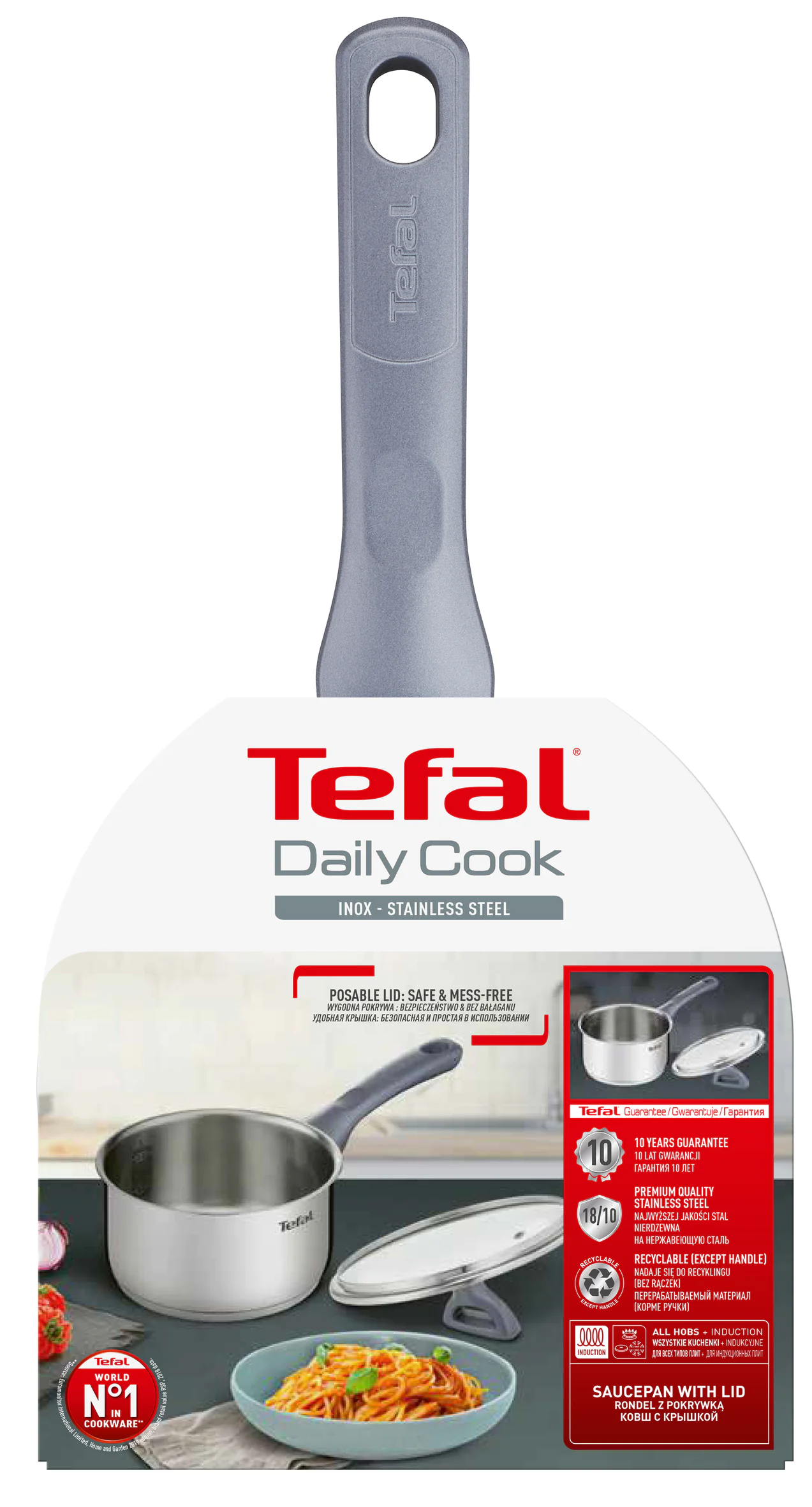 Ківш з кришкою Tefal Daily Cook 16 см (1,5 л) G7122255
