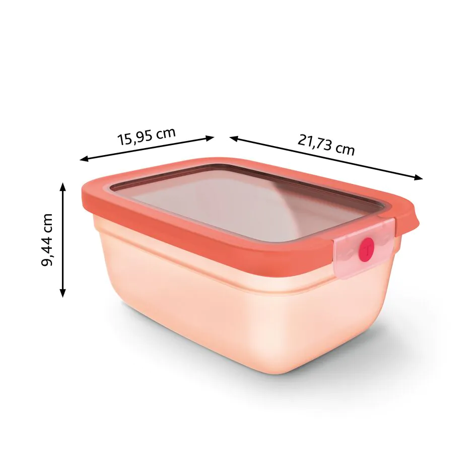 Контейнер прямокутний Tefal oneClick 1.5 л N1211110