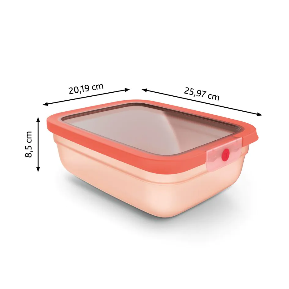 Контейнер прямокутний Tefal oneClick 2.3 л N1211410