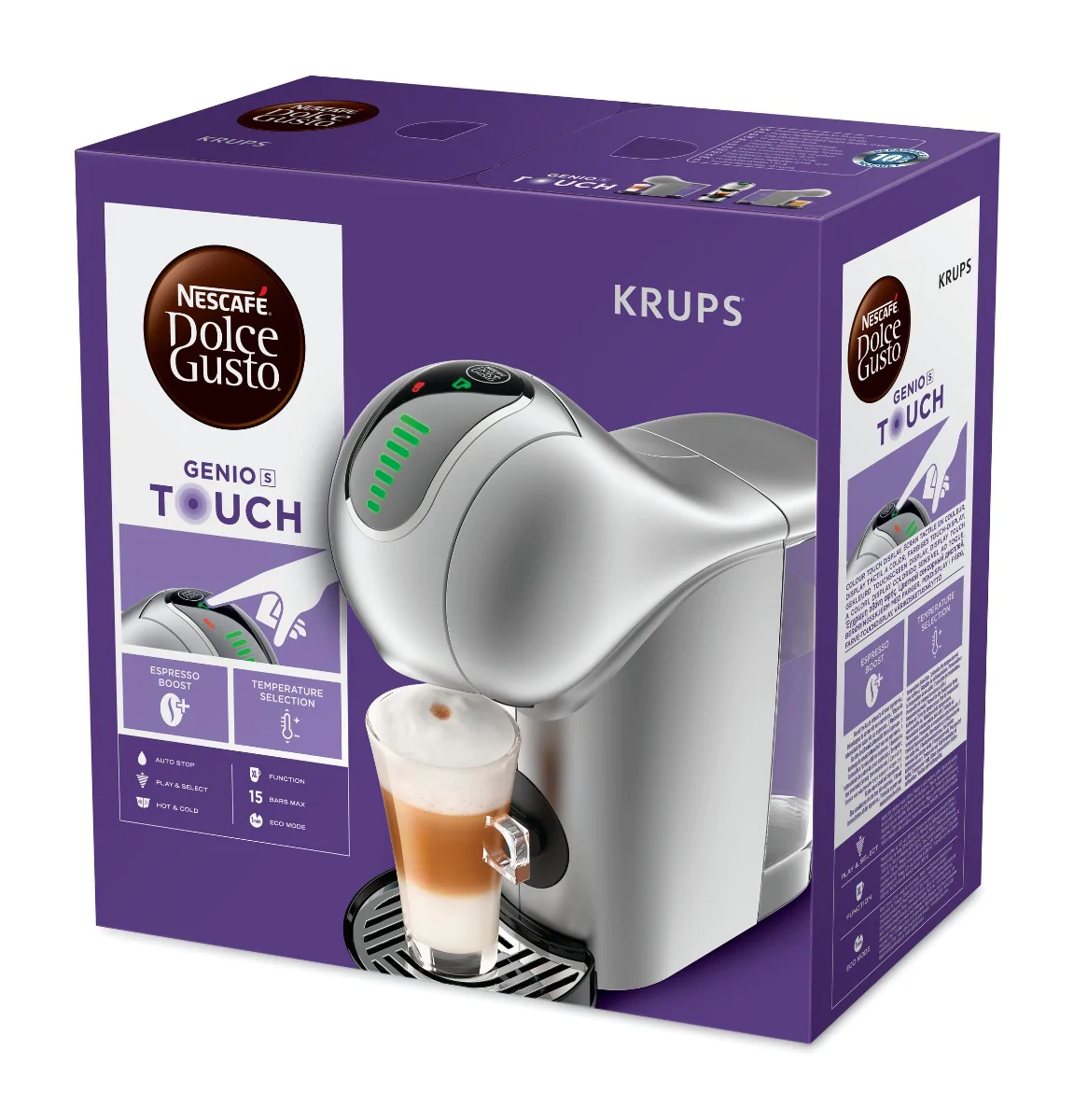 Капсульна кавоварка KRUPS S TOUCH KP440E10