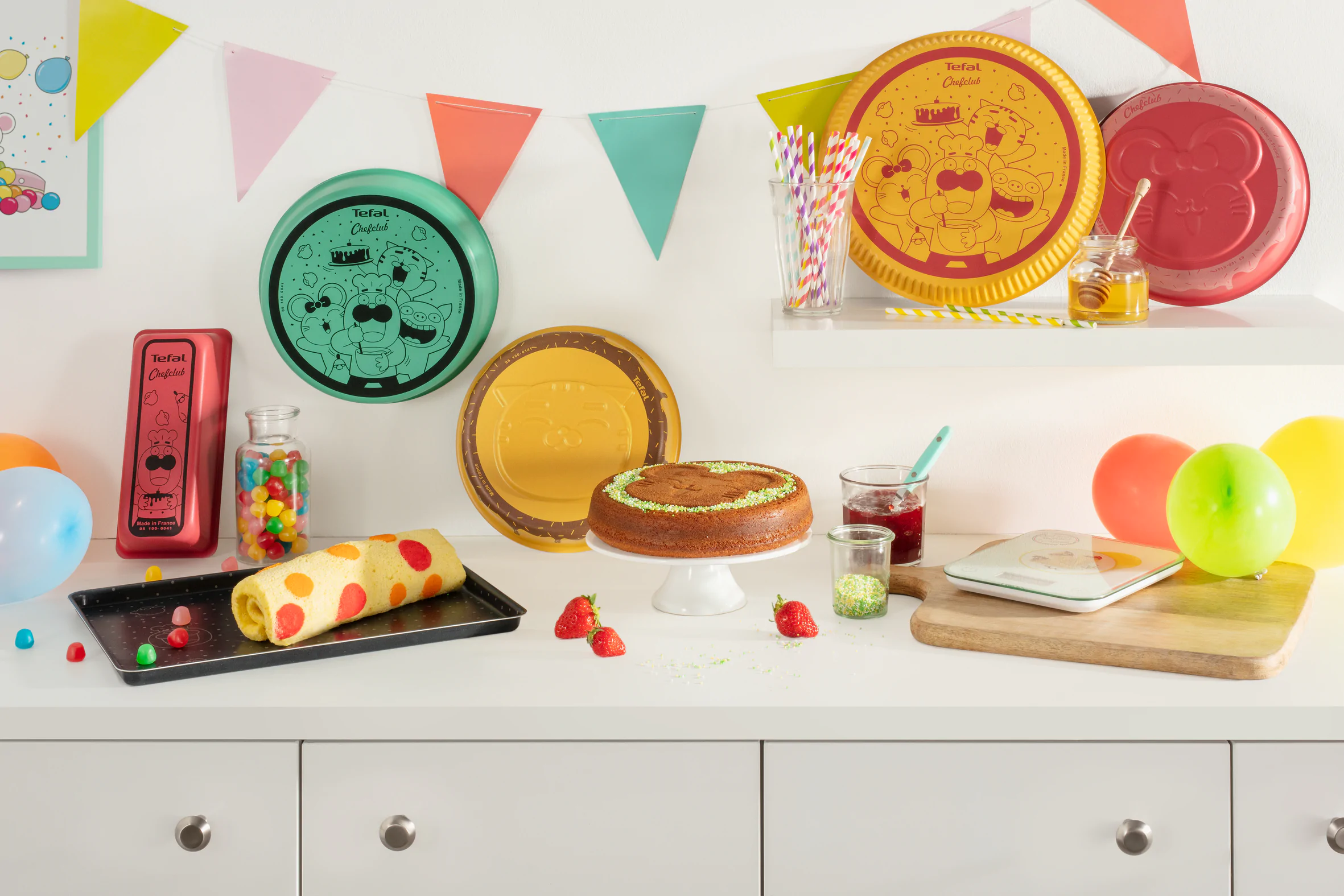 Кругла форма для випікання Tefal ChefClub 24 см J5679602