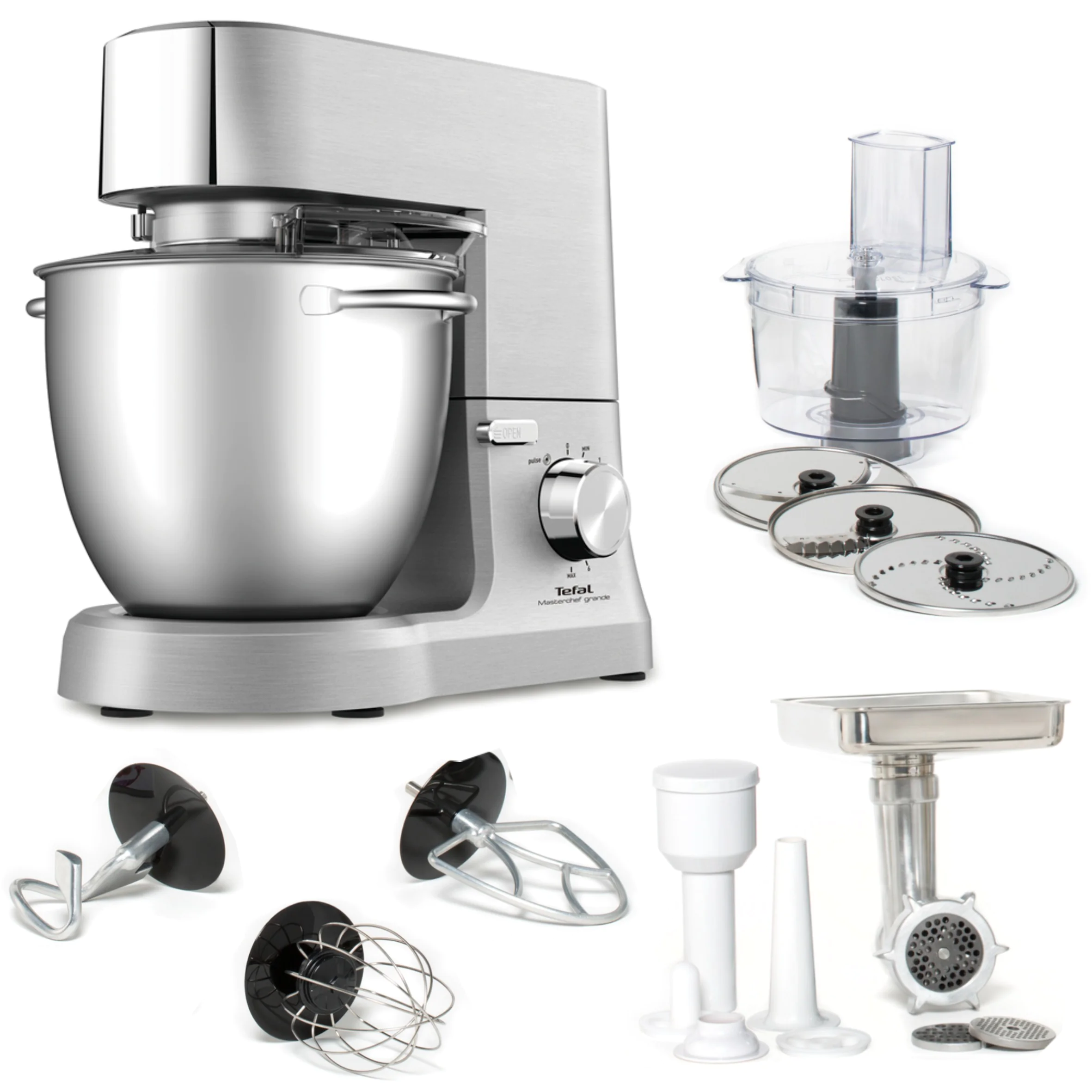 MK(デンシ) ES-600GT ᐉ Кухонна машина Tefal MASTERCHEF GRANDE QB813D38 ➡ купити в