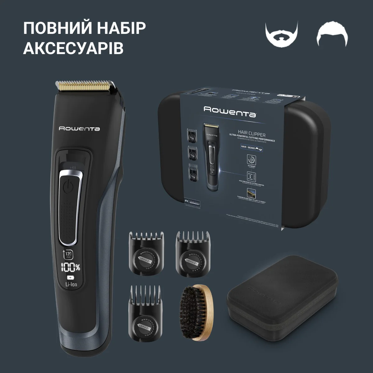 Машинка для стрижки Rowenta Advancer TN5244E0