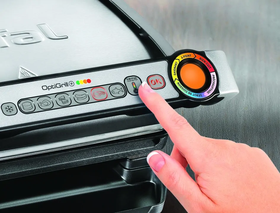 Гриль Tefal OPTIGRILL+ GC712D34