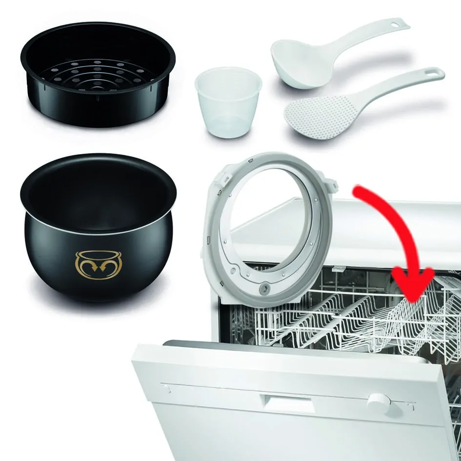 Мультиварка Tefal FUZZY LOGIC RK815834