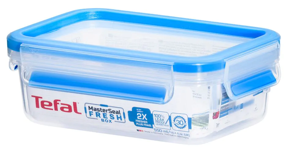 Контейнер прямокутний Tefal MasterSeal 550 мл K3021112