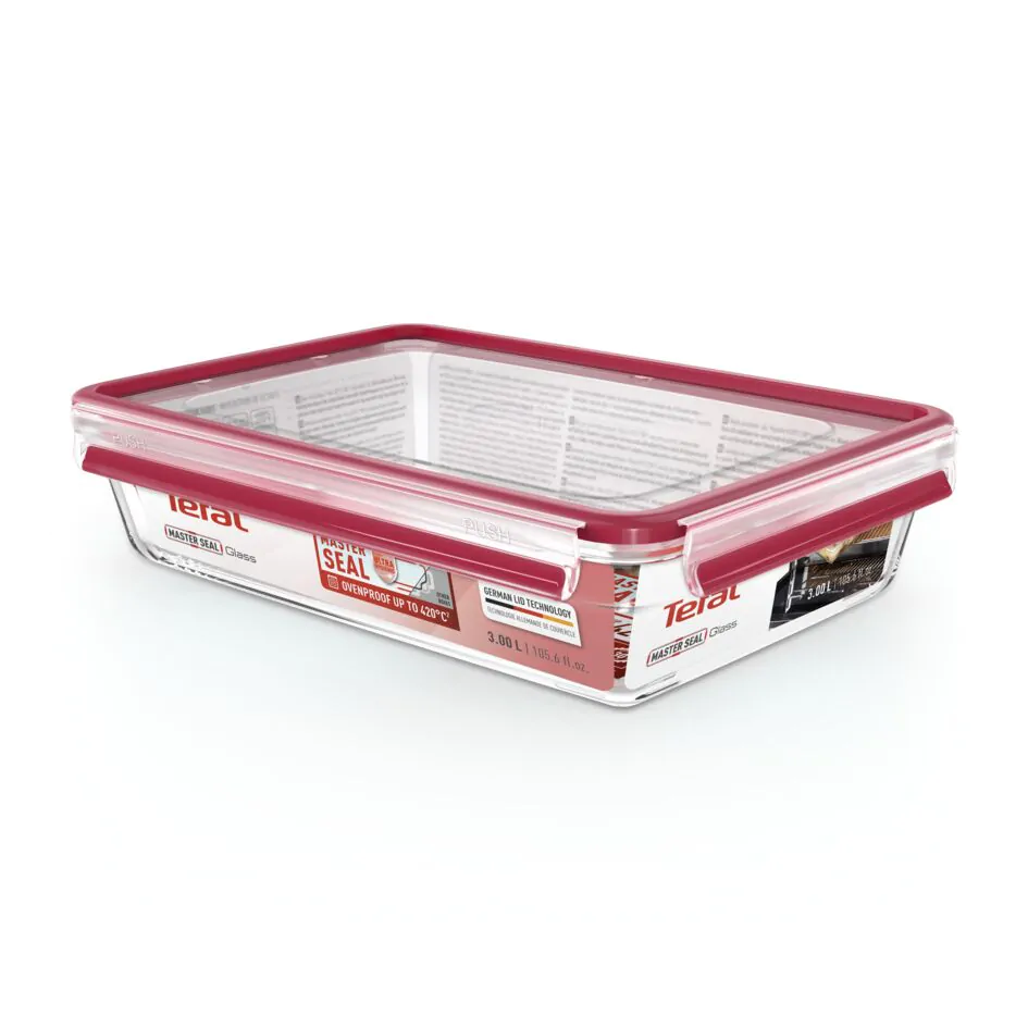 Форма-контейнер для випікання Tefal MasterSeal Glass 3 л N1041210
