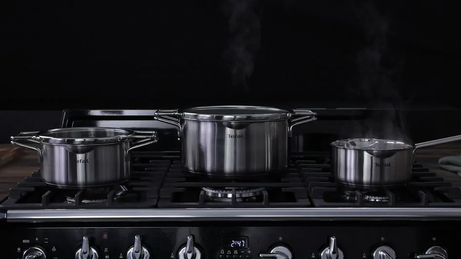 Набір посуду з 10 предметів Tefal Nordica H852SA55