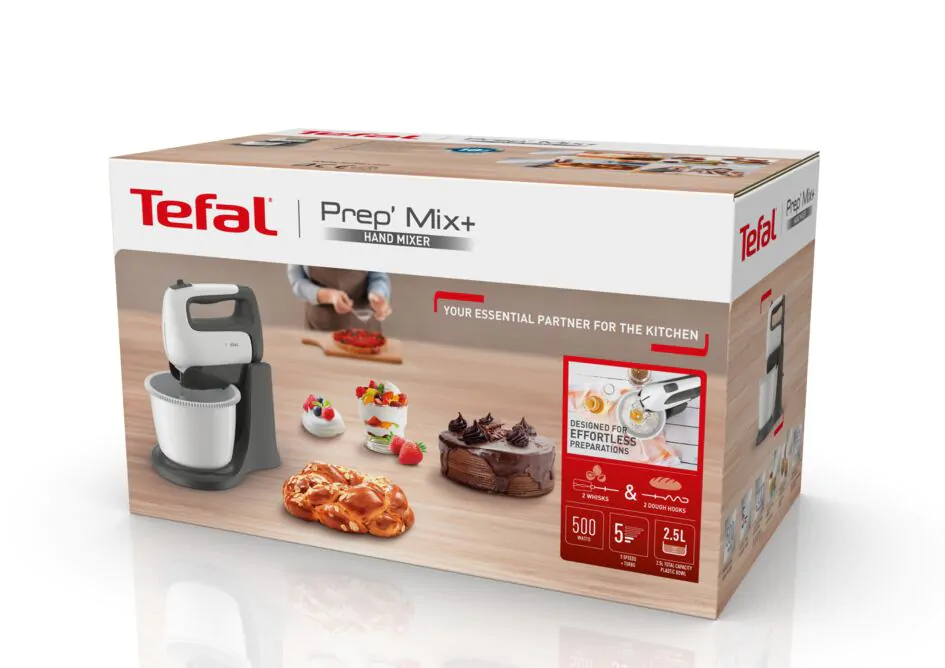 Міксер Tefal PREP'MIX+  STANDBOWL HT464138