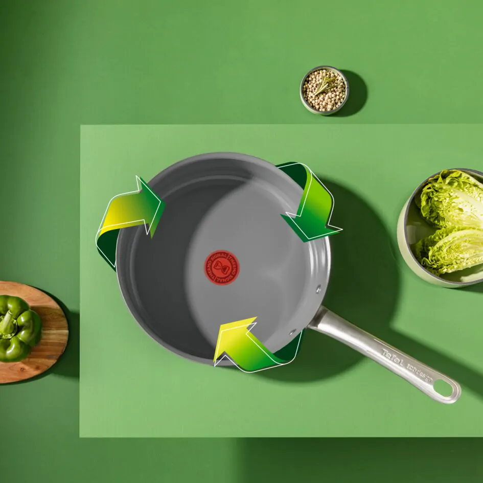 Сотейник з кришкою Tefal Renew +  24 см C4243253