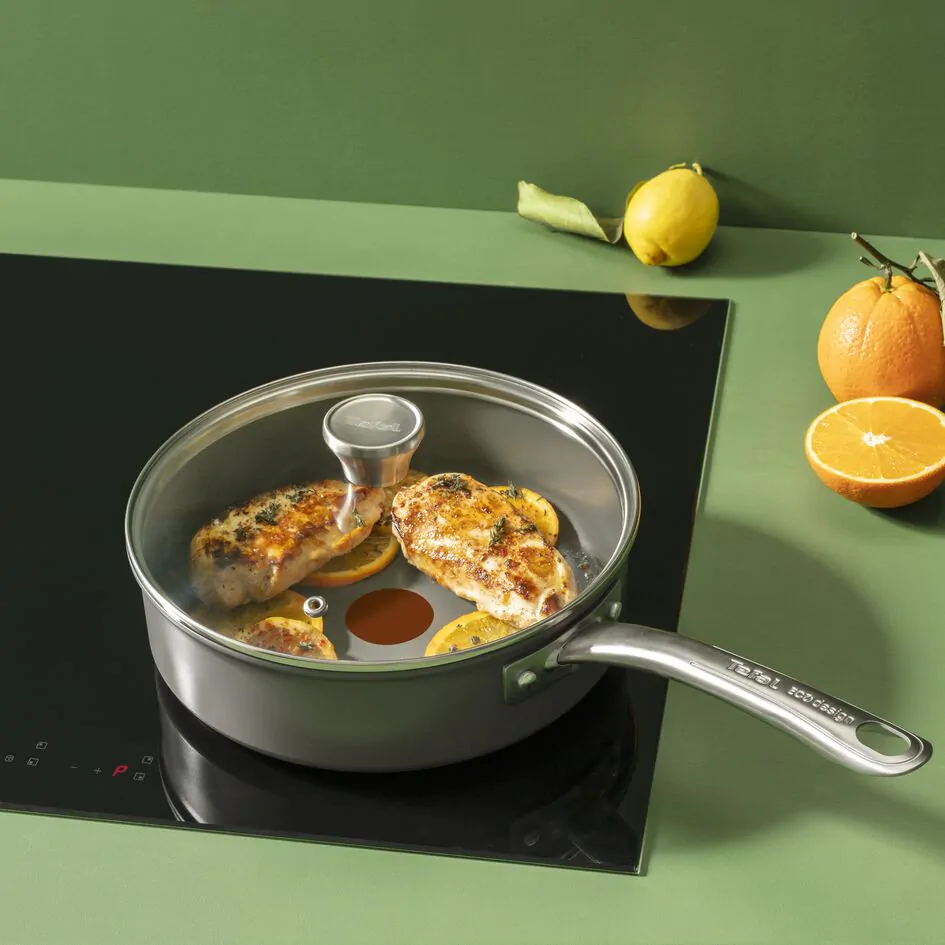Сотейник з кришкою Tefal Renew +  24 см C4243253