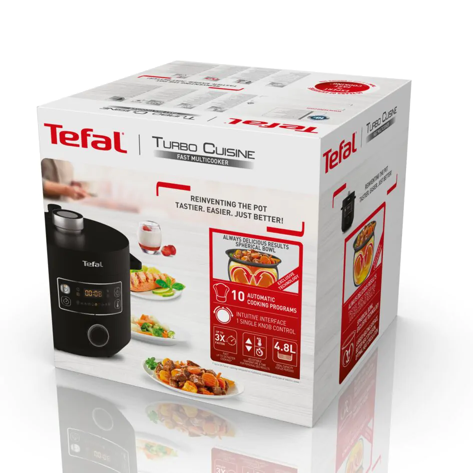 Мультиварка-скороварка Tefal TURBO CUISINE CY754830