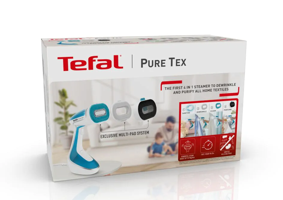 Ручний відпарювач Tefal PURE TEX 4в1 DT9530E1