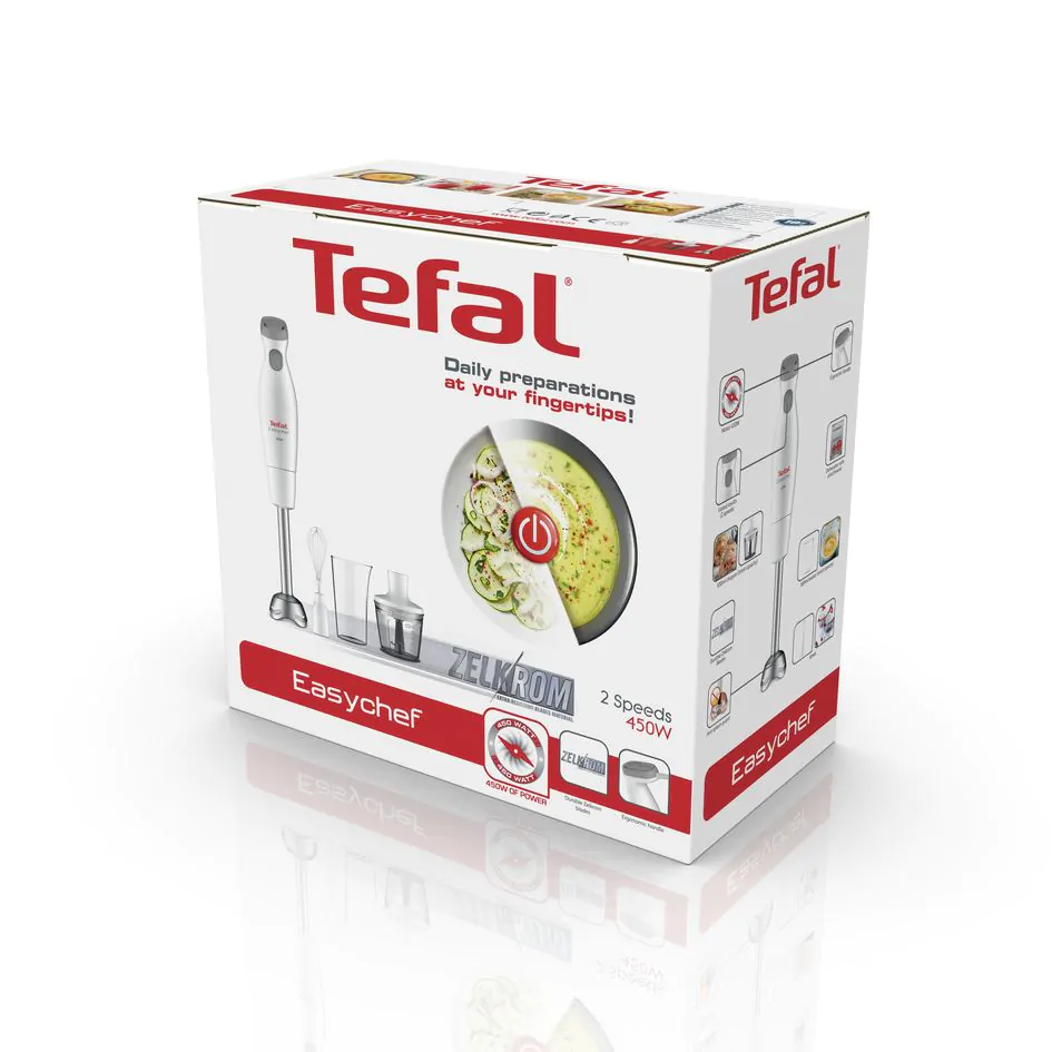 Блендер заглибний Tefal EASYCHEF 3в1 HB453138