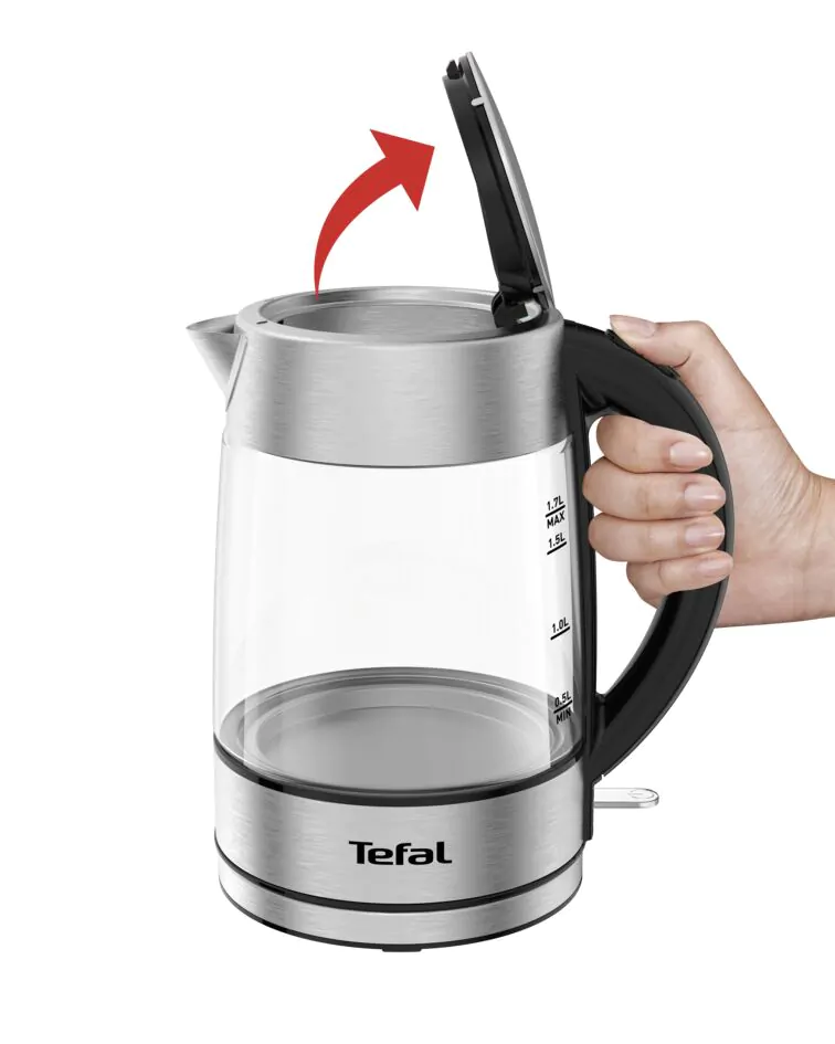 Електрочайник Tefal GLASS KETTLE KI772D38