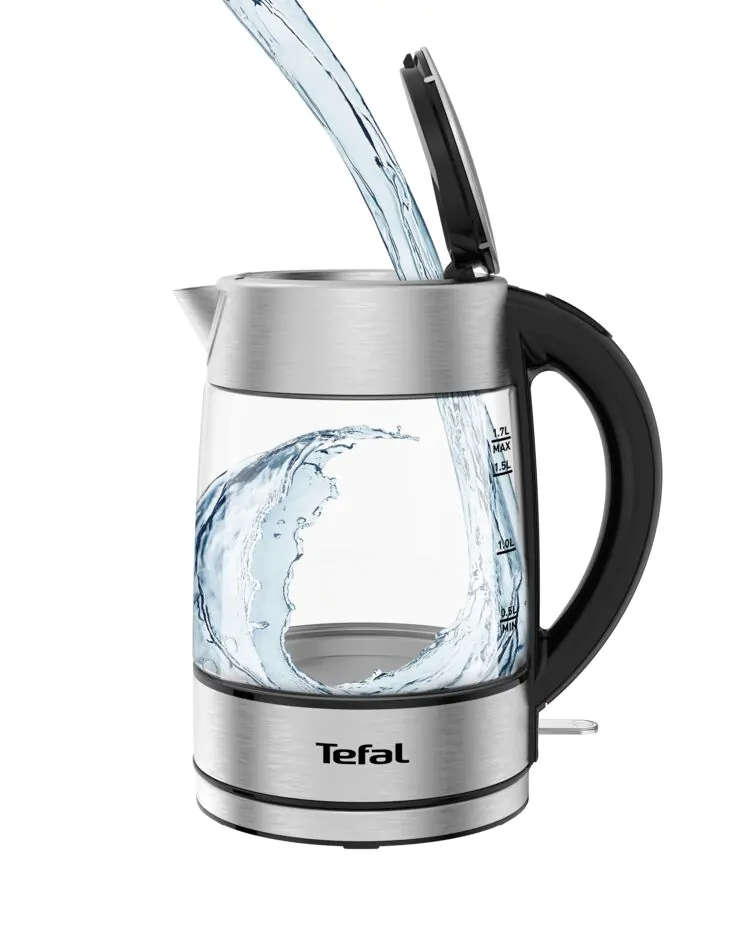 Електрочайник Tefal GLASS KETTLE KI772D38