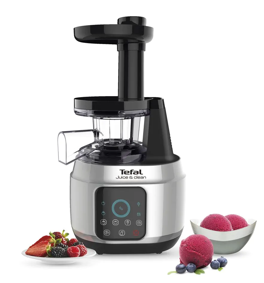 Соковитискач шнековий Tefal JUICE & CLEAN ZC420E38