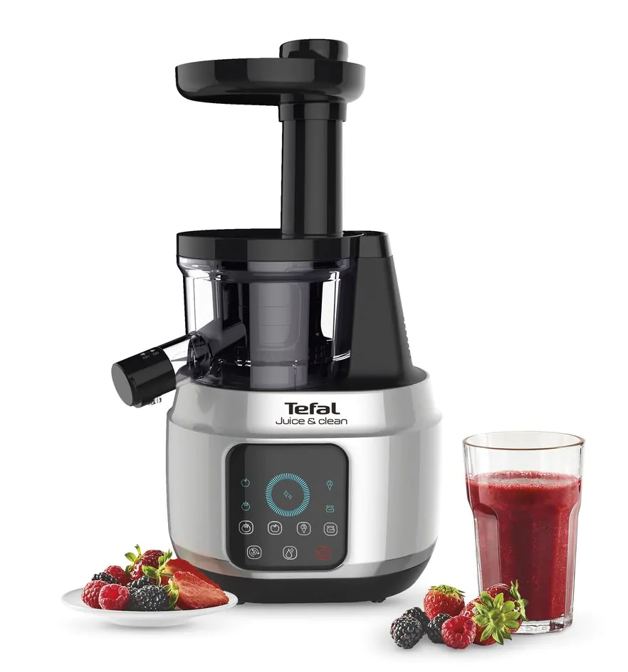 ᐉ Соковитискач шнековий Tefal JUICE & CLEAN ZC420E38 ➡ купити в