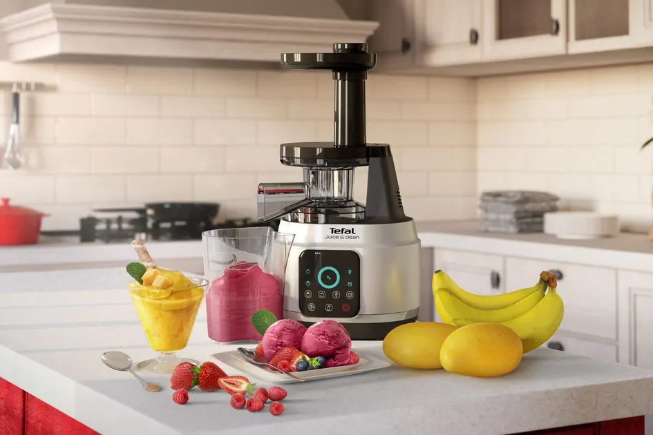 Соковитискач шнековий Tefal JUICE & CLEAN ZC420E38