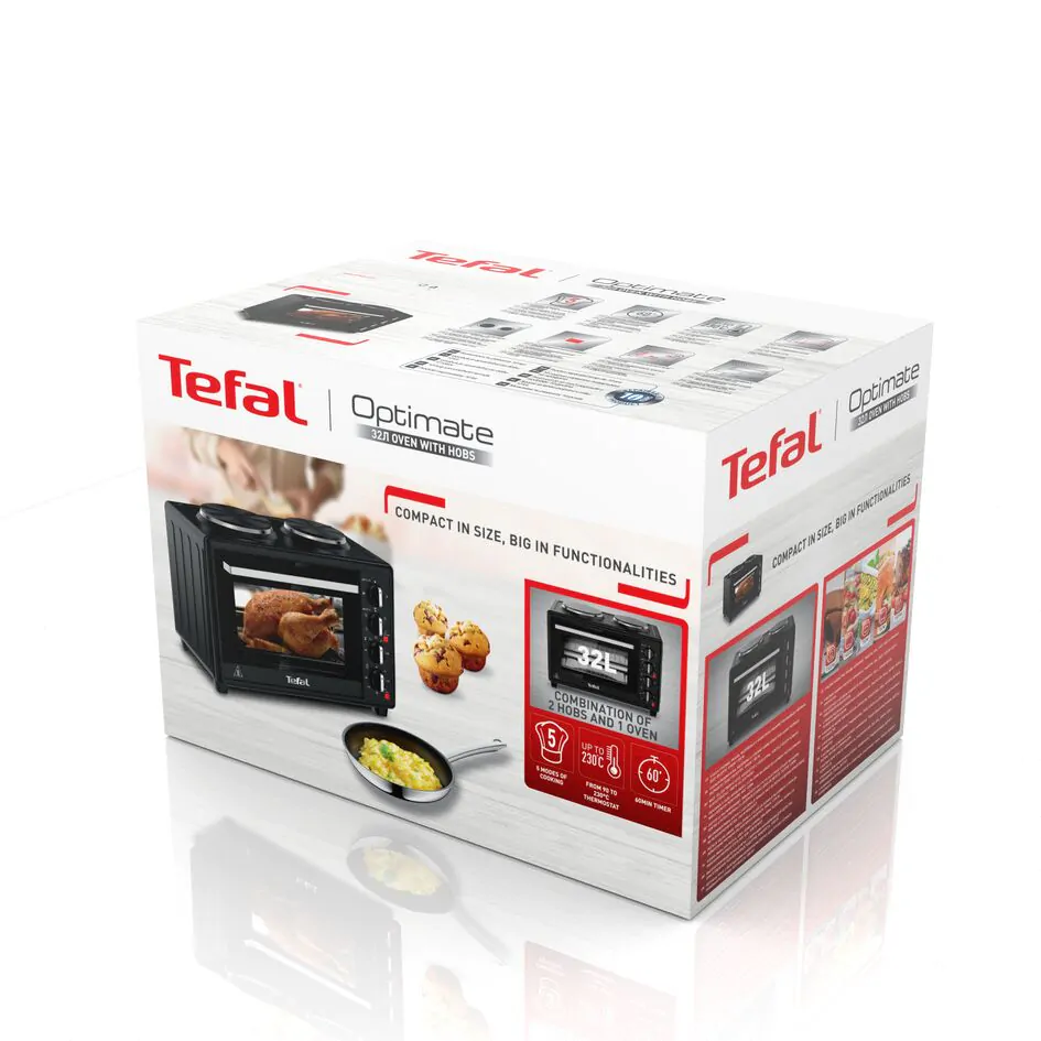 Електропіч Tefal OPTIMATE 32л OF463830 