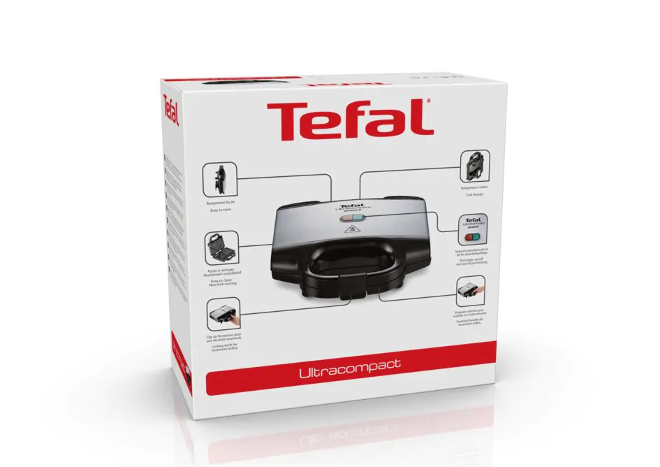 Бутербродниця Tefal ULTRACOMPACT SM155212
