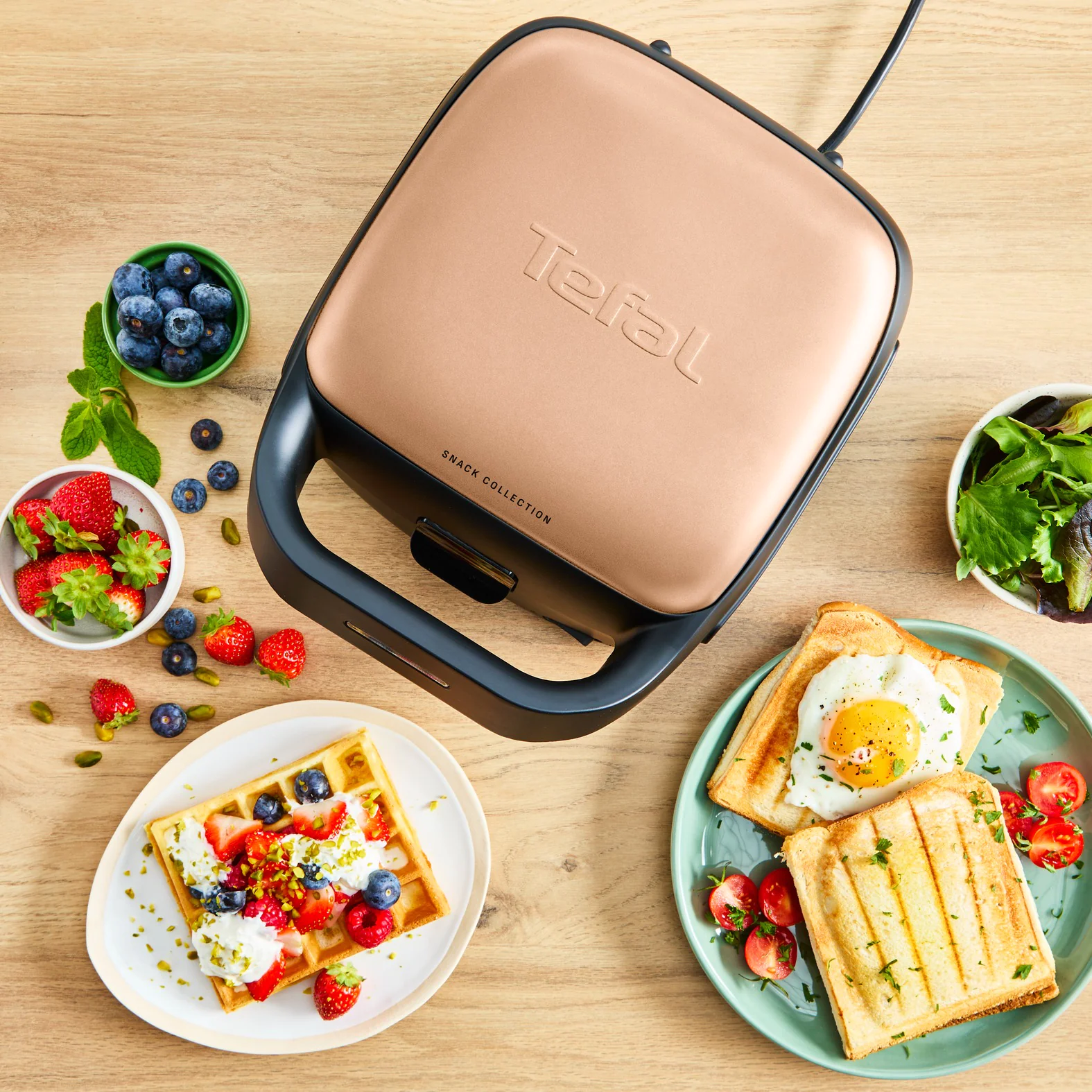 Мультимейкер Tefal Snack Collection SW863JF0