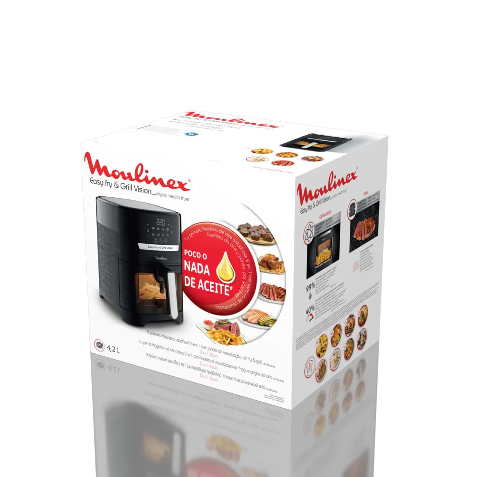 Мультипіч (Аерогриль) Moulinex Easy Fry&Grill Window EZ506820