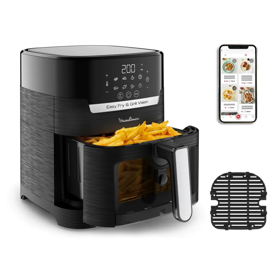 Мультипіч (Аерогриль) Moulinex Easy Fry&Grill Window EZ506820