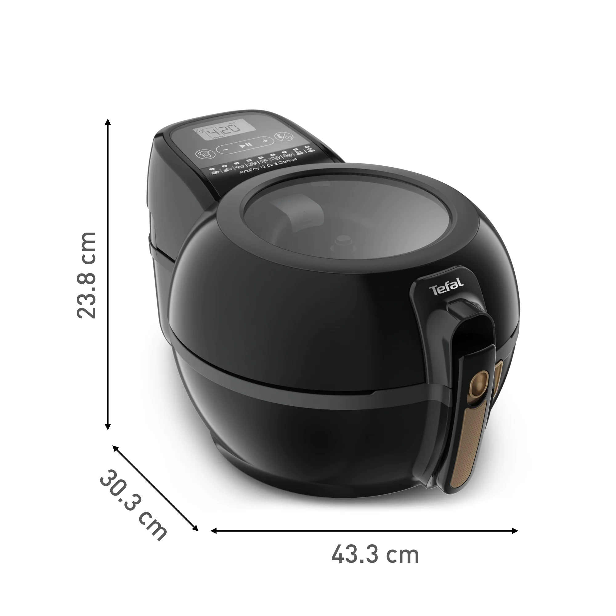 Мультипіч (Аерогриль) Tefal ActiFry & Grill Genius FZ775810