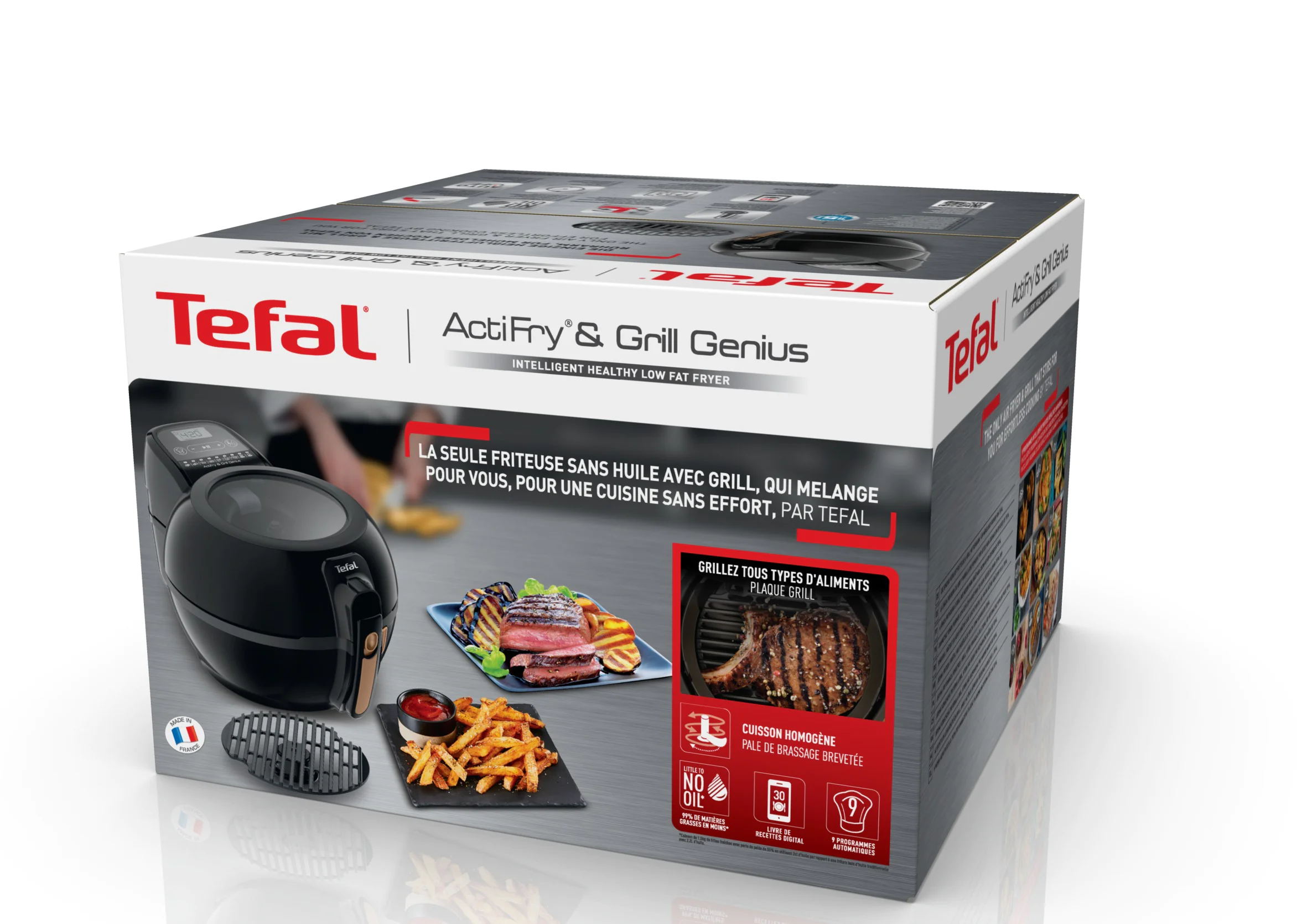 ᐉ Мультипіч (Аерогриль) Tefal ActiFry & Grill Genius FZ775810