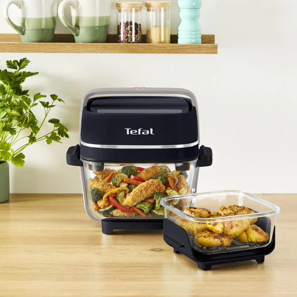 Мультипіч (Аерогриль) Tefal Crisp&Go Black Night FB7018E0