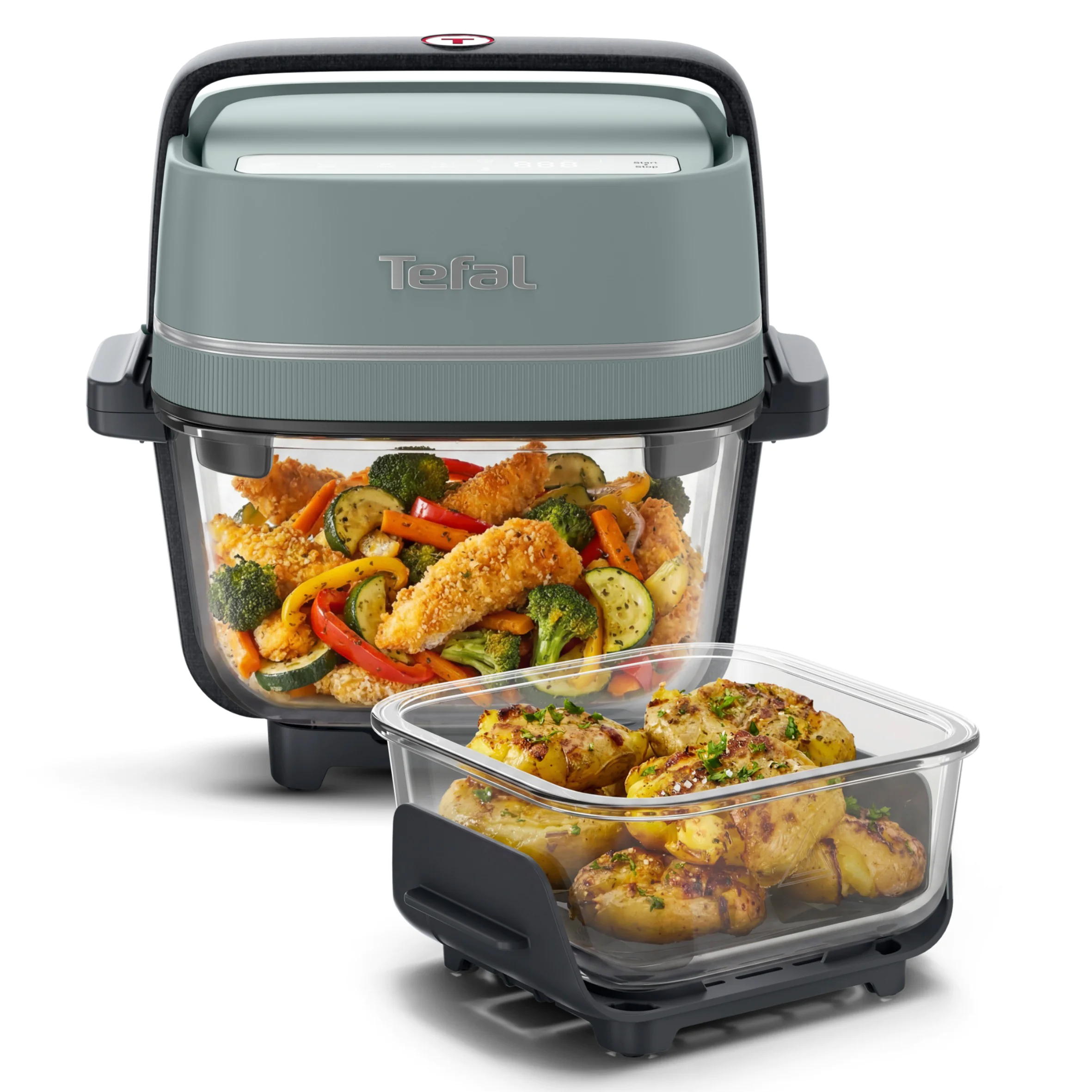 Мультипіч (Аерогриль) Tefal Crisp&Go Eucalyptus FB7014E0