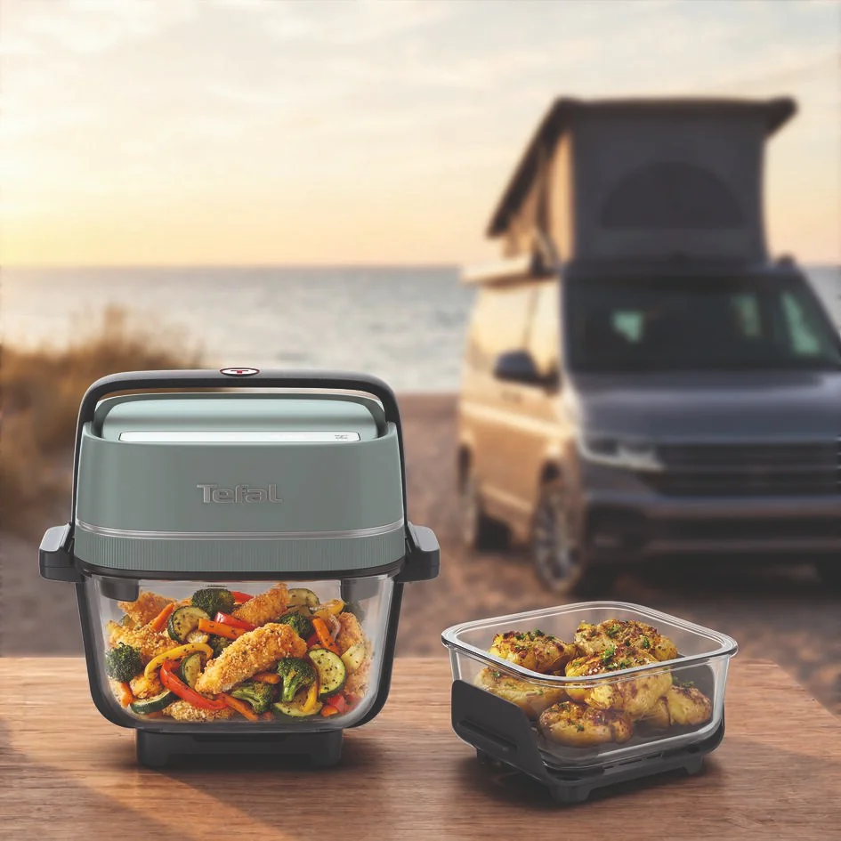 Мультипіч (Аерогриль) Tefal Crisp&Go Eucalyptus FB7014E0