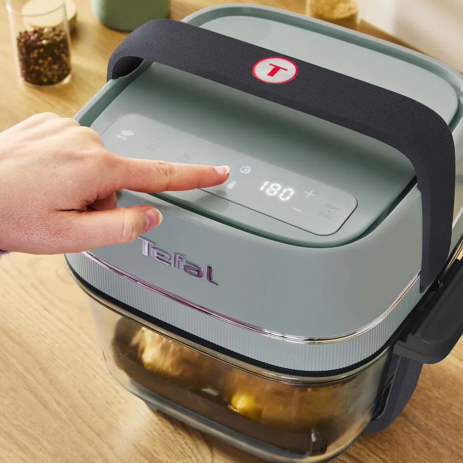 Мультипіч (Аерогриль) Tefal Crisp&Go Eucalyptus FB7014E0