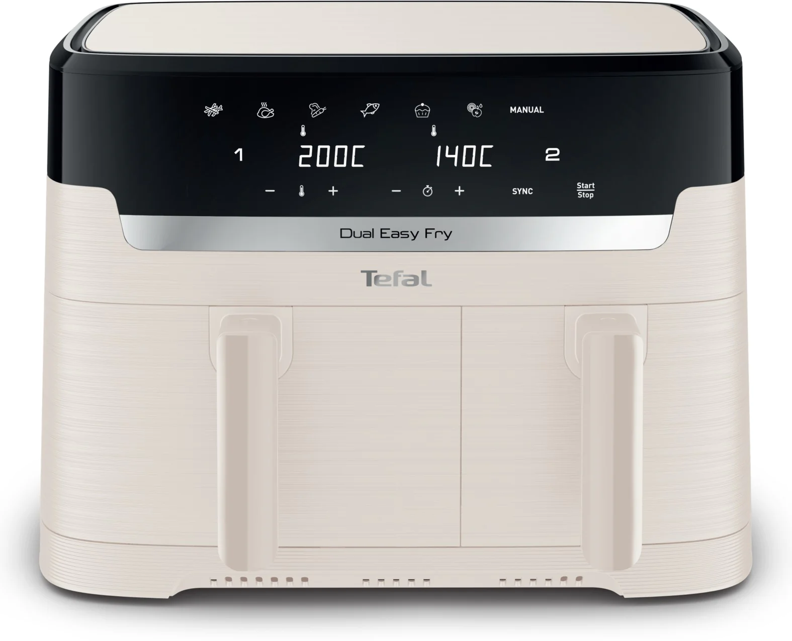 Мультипіч (Аерогриль) TEFAL Dual Easy Fry EY901AE0