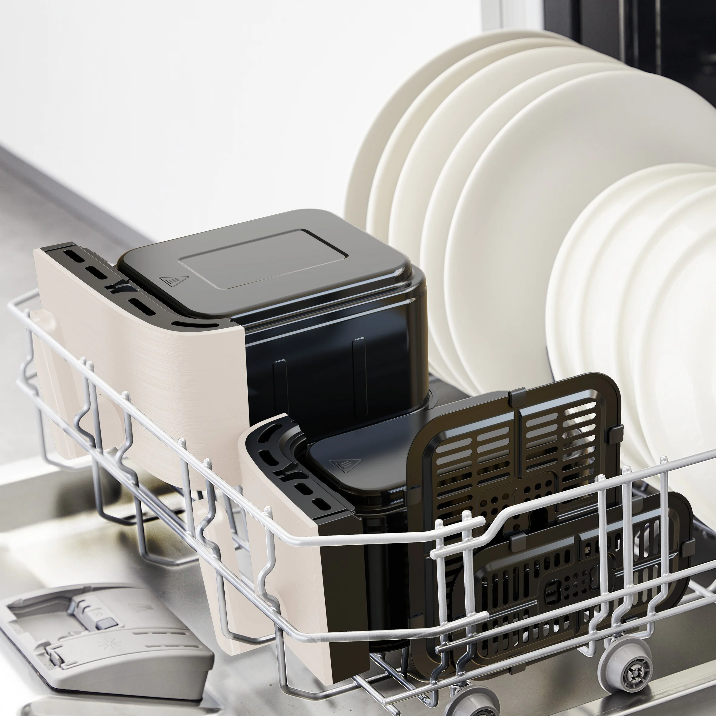 Мультипіч (Аерогриль) TEFAL Dual Easy Fry EY901AE0