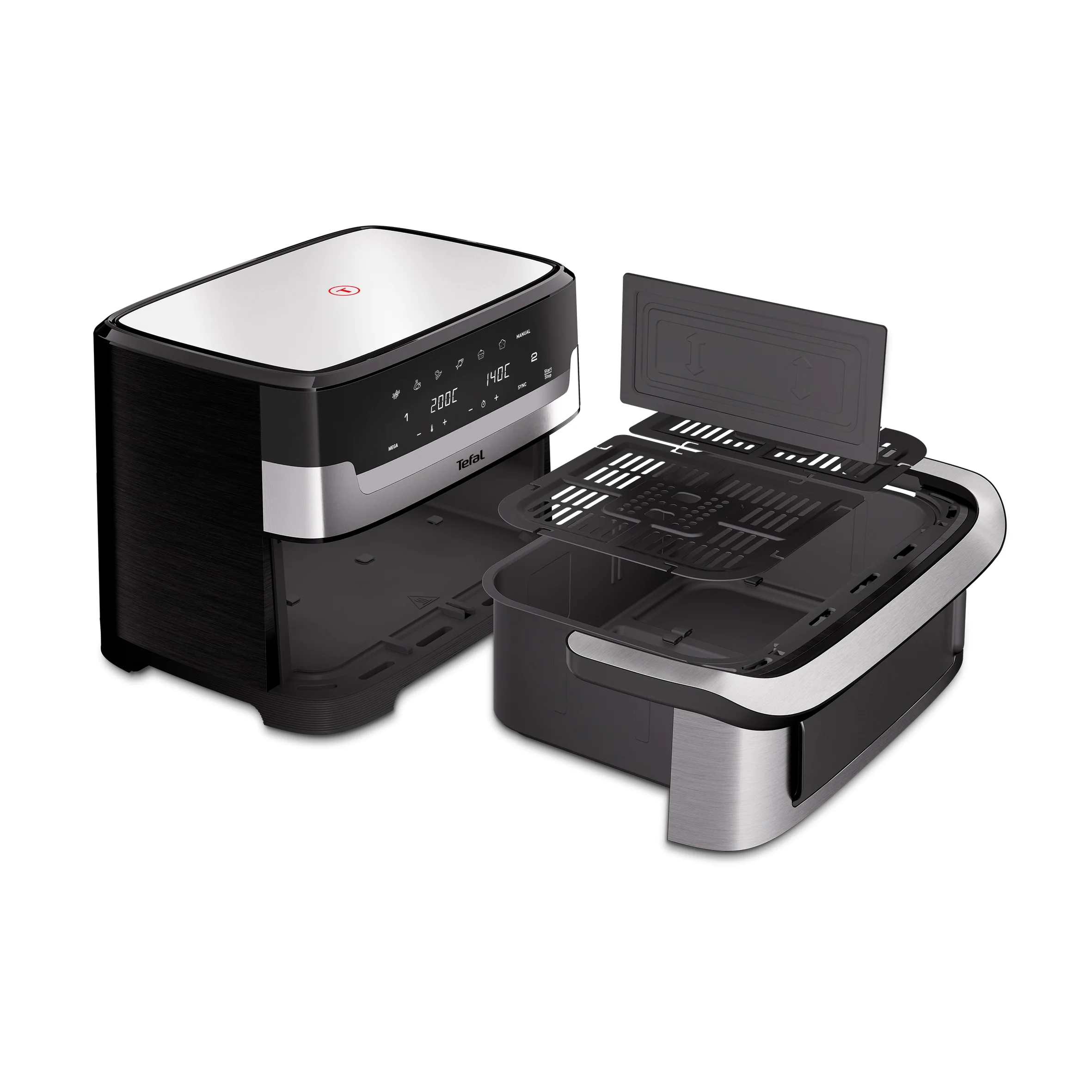 Мультипіч (Аерогриль) Tefal Dual Easy Fry Flex EY922DE0