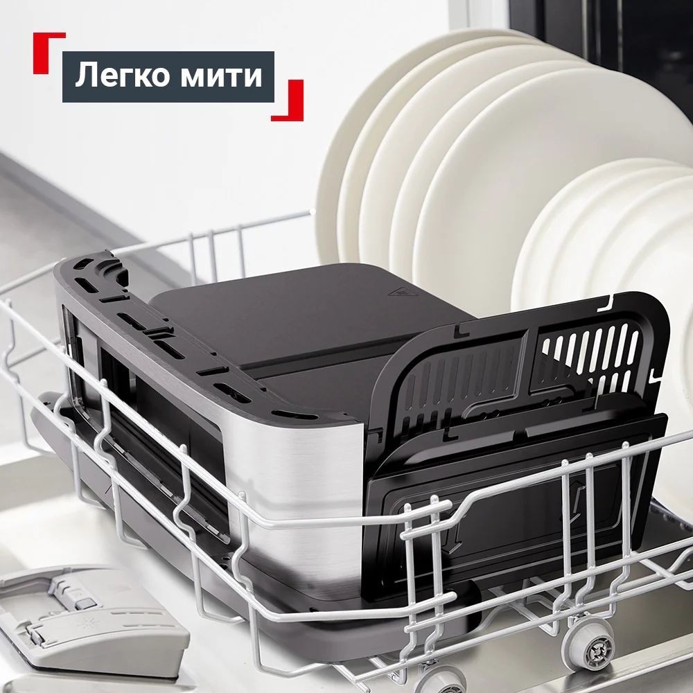 Мультипіч (Аерогриль) Tefal Dual Easy Fry Flex EY922DE0