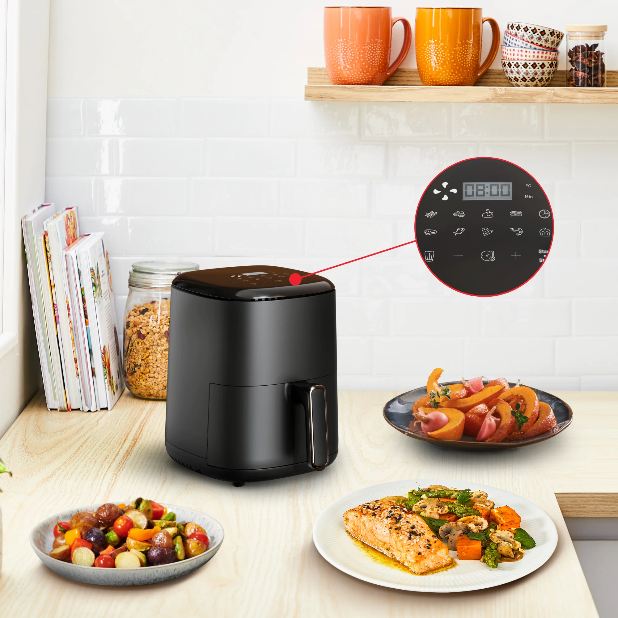 Мультипіч (Аерогриль) Tefal Easy Fry Compact EY145810
