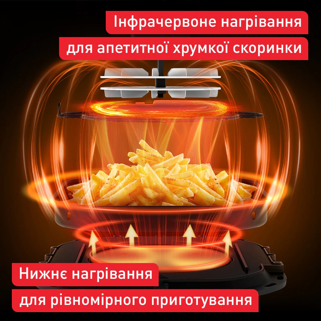Мультипіч (Аерогриль) Tefal Easy Fry Infrared EY831GE0