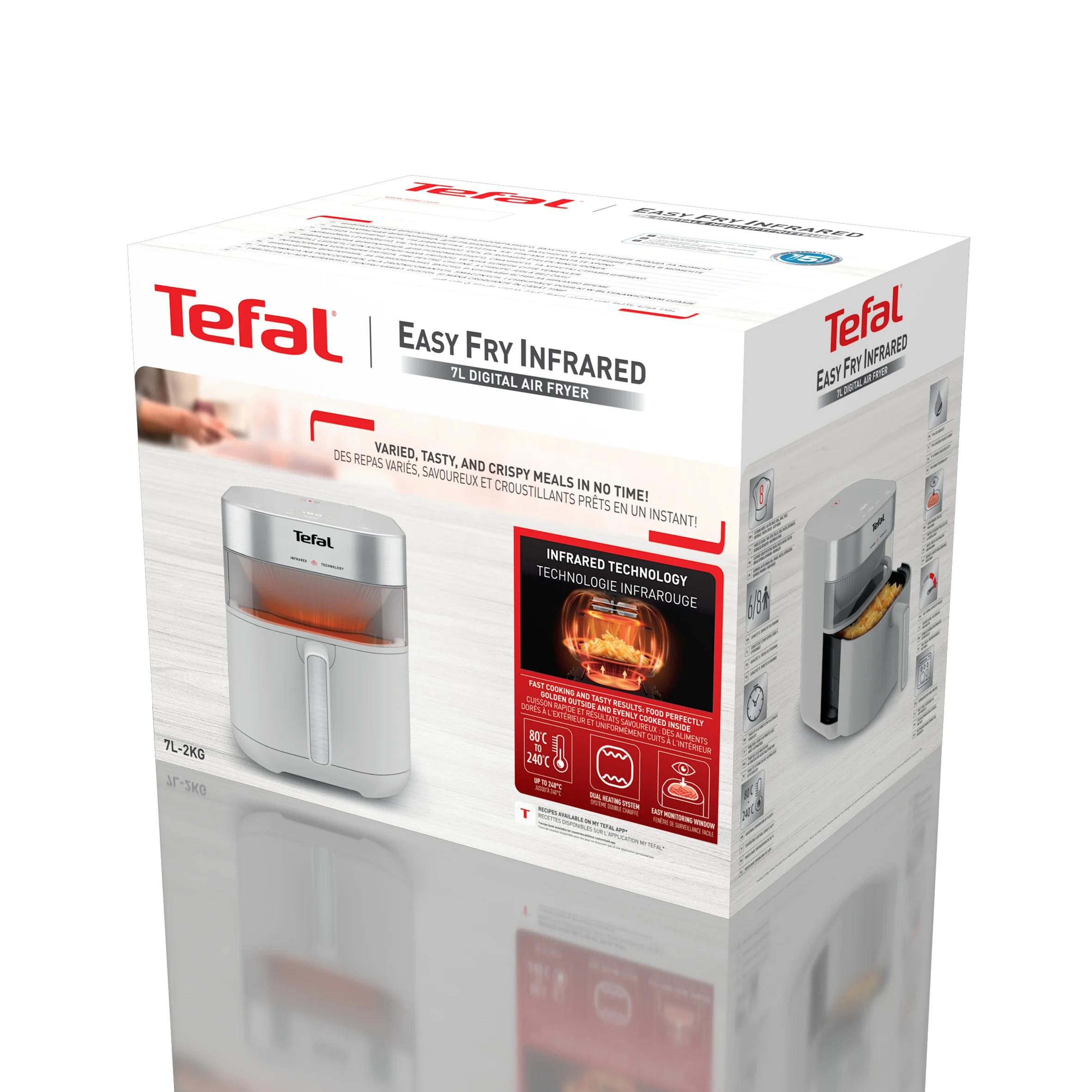 Мультипіч (Аерогриль) Tefal Easy Fry Infrared EY831GE0