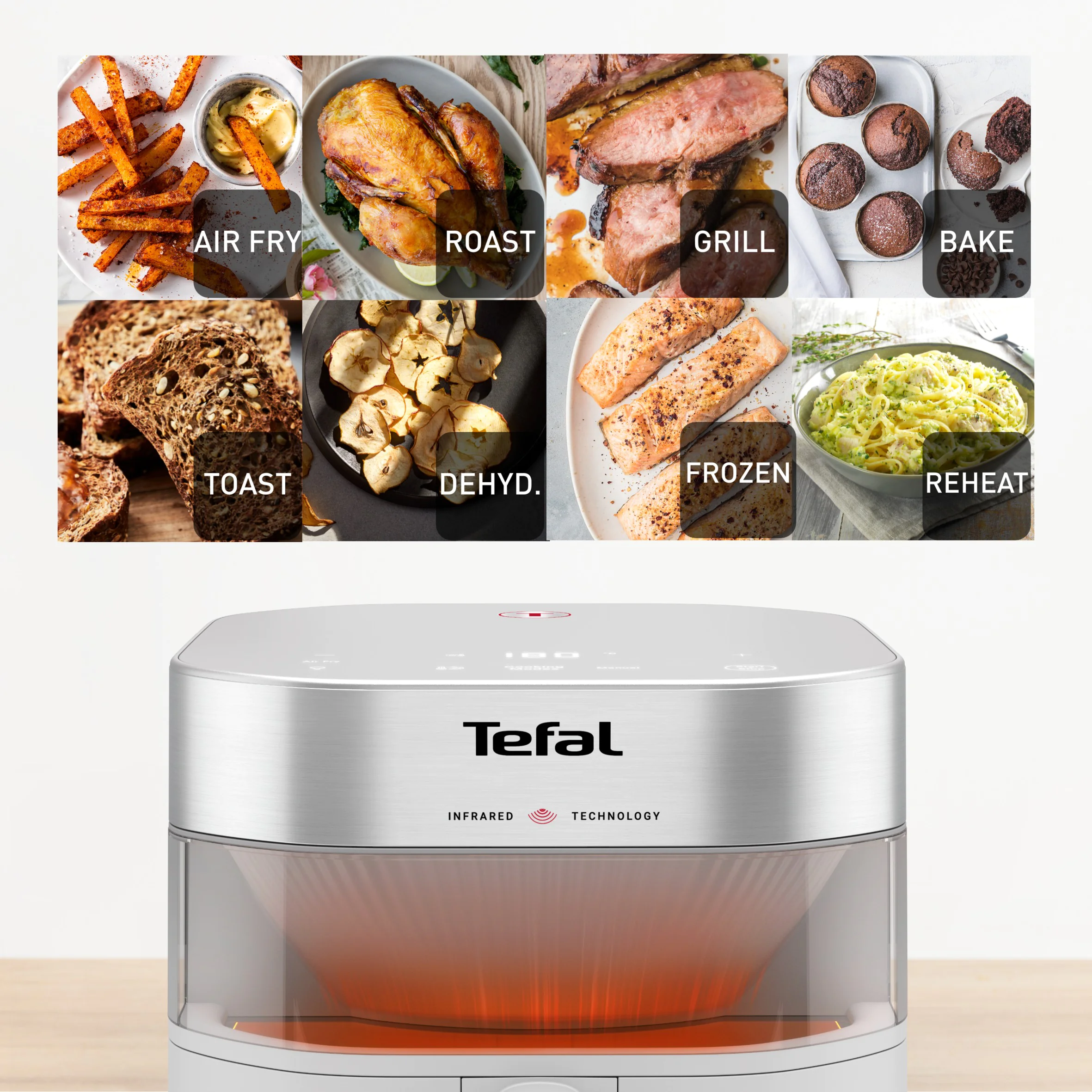 Мультипіч (Аерогриль) Tefal Easy Fry Infrared EY831GE0
