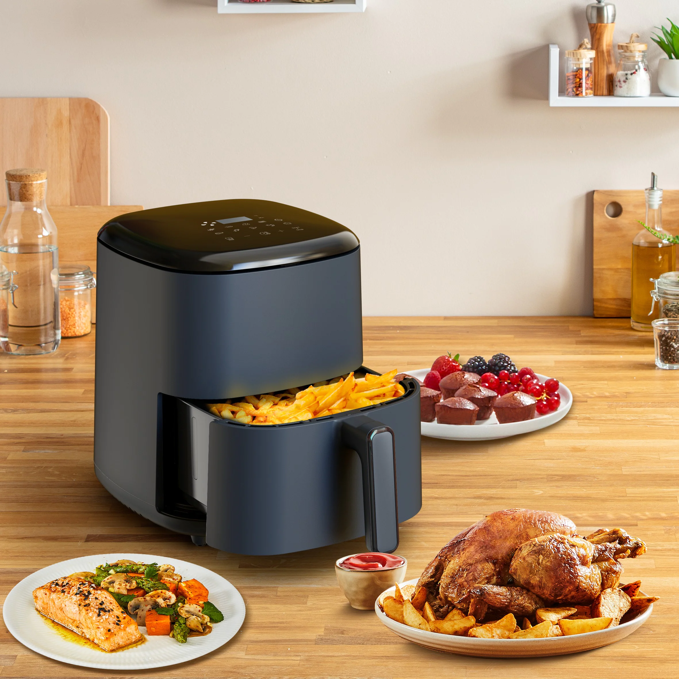 Мультипіч (Аерогриль) Tefal Easy Fry Max EY245B10