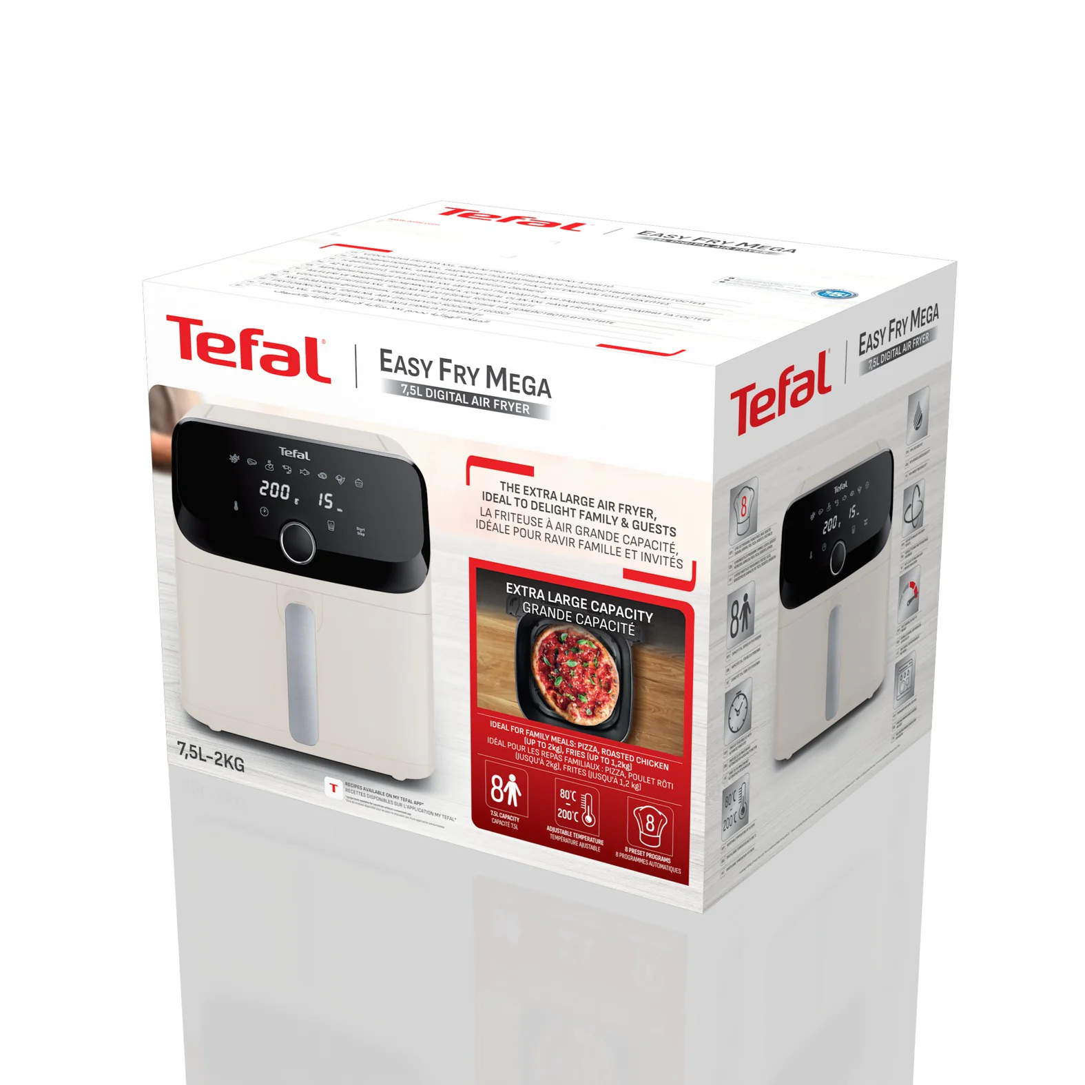 Мультипіч (Аерогриль) Tefal Easy Fry Mega EY855AE0